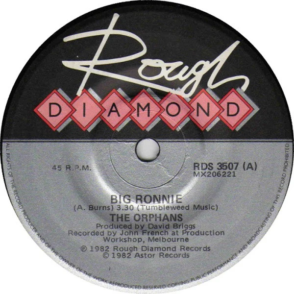 The Orphans – Big Ronnie (VG+/Generic) – 7", AU 1982