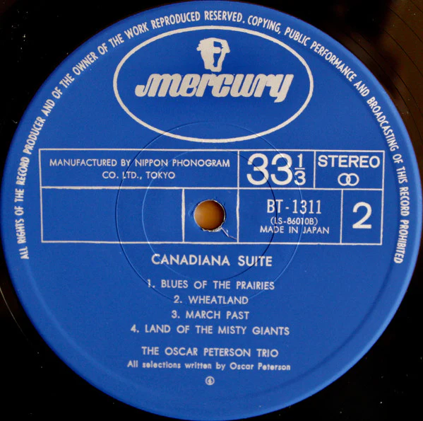 The Oscar Peterson Trio – Canadiana Suite (VG+/VG+) – LP, JP 1974, No OBI - Image 6