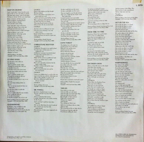 The Ozark Mountain Daredevils – The Car Over The Lake Album (VG+/VG+) – LP, AU 1975 - Image 4