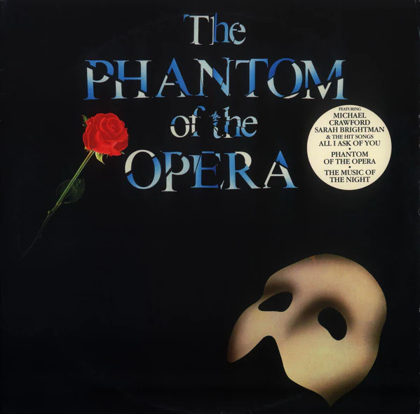 "The Phantom Of The Opera" Original London Cast – The Phantom Of The Opera (VG+/VG+) – 2xLP, ZA 1987