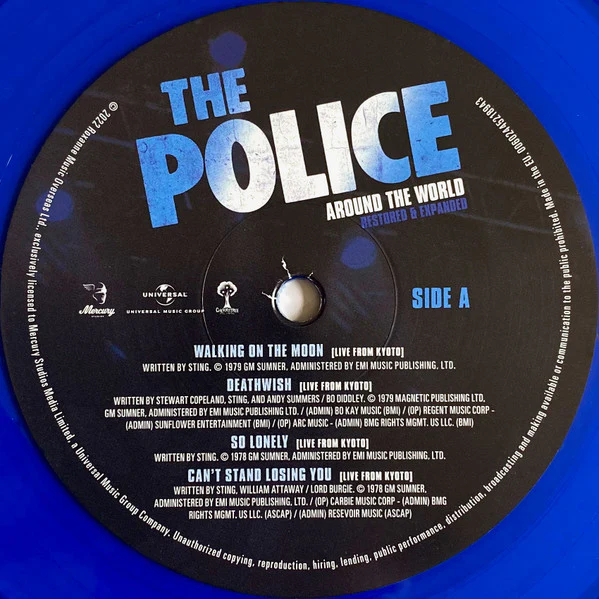 The Police – Around The World (Restored & Expanded) (VG+/VG+) – LP, EU 2022 - Image 3