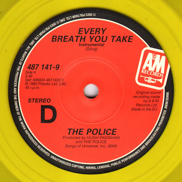 The Police – Every Breath You Take (M/M) – 7", EU 2023 - Image 7