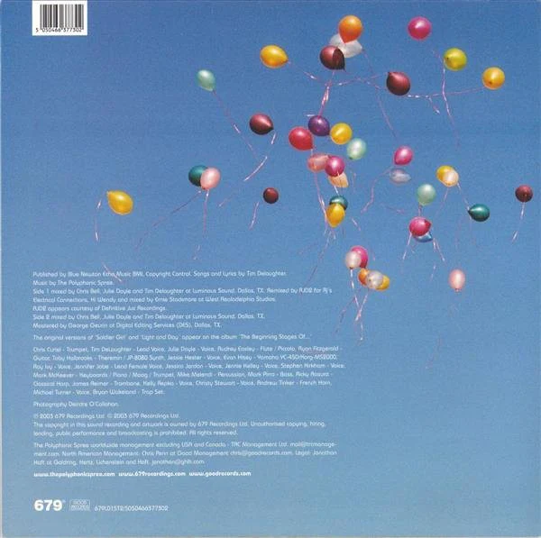 The Polyphonic Spree – Light And Day (VG+/VG+) – 12", UK 2003 - Image 2