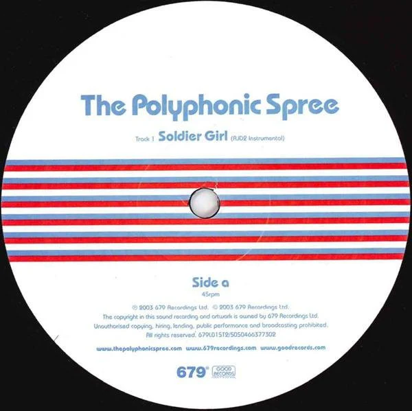 The Polyphonic Spree – Light And Day (VG+/VG+) – 12", UK 2003 - Image 3