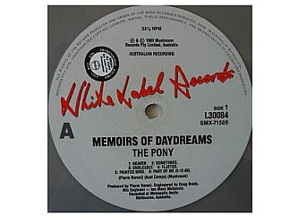 The Pony – Memoirs Of Daydreams (VG+/VG+) – LP, AU 1989 - Image 4