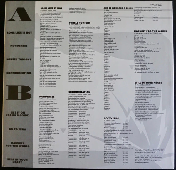 The Power Station – The Power Station (VG+/VG+) – LP, AU 1985 - Image 6