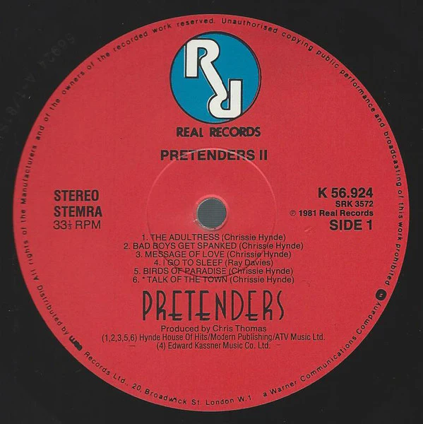 The Pretenders – Pretenders II (VG+/VG+) – LP, NL 1981 - Image 3