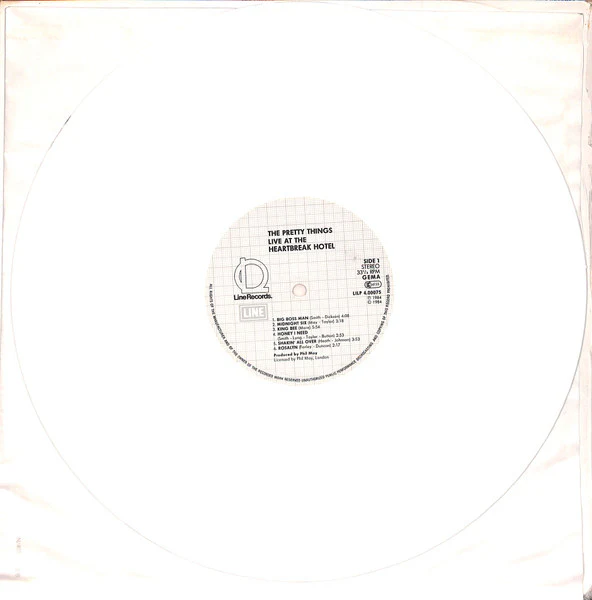 The Pretty Things – Live At The Heartbreak Hotel (VG+/VG+) – LP, DE 1986 - Image 3
