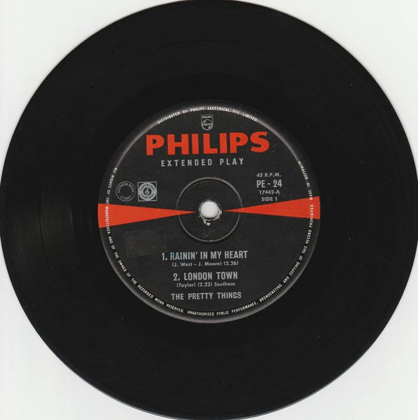 The Pretty Things – Rainin'In My Heart (VG/VG+) – 7", AU - Image 3