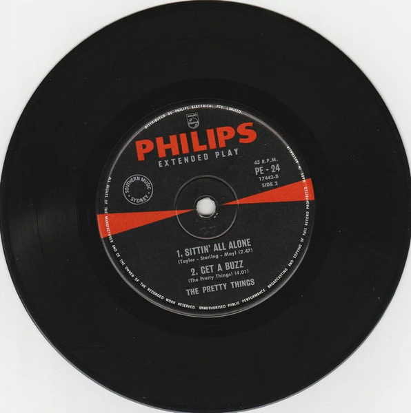 The Pretty Things – Rainin'In My Heart (VG/VG+) – 7", AU - Image 4