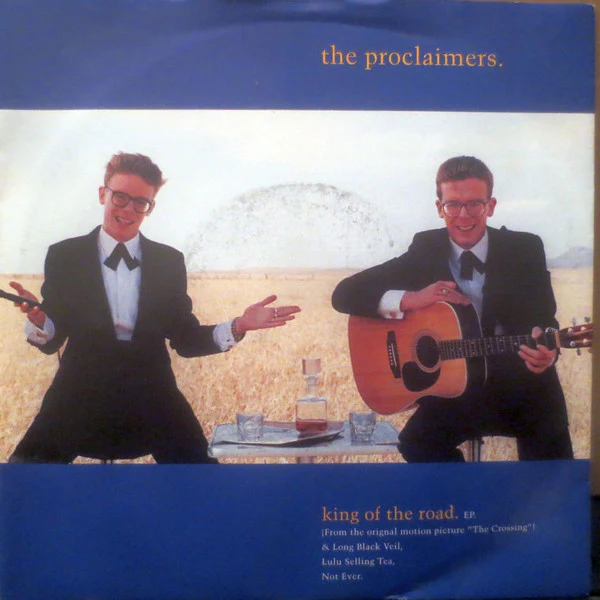 The Proclaimers – King Of The Road EP (E/E) – 7", UK 1990