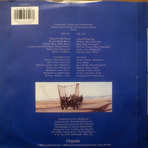 The Proclaimers – King Of The Road EP (E/E) – 7", UK 1990 - Image 2