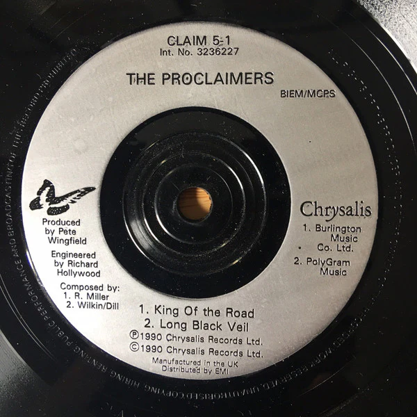The Proclaimers – King Of The Road EP (E/E) – 7", UK 1990 - Image 3