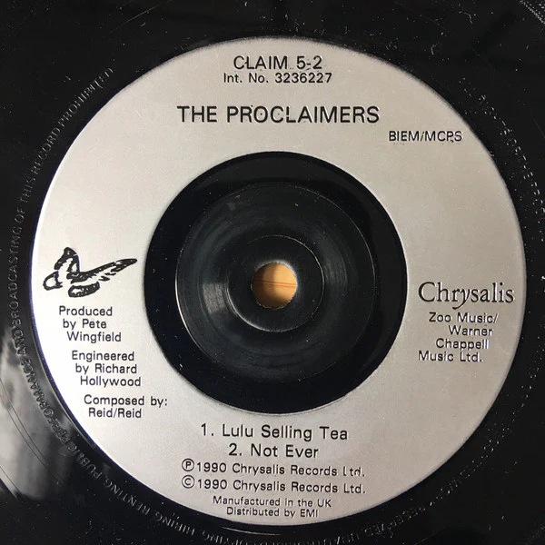 The Proclaimers – King Of The Road EP (E/E) – 7", UK 1990 - Image 4
