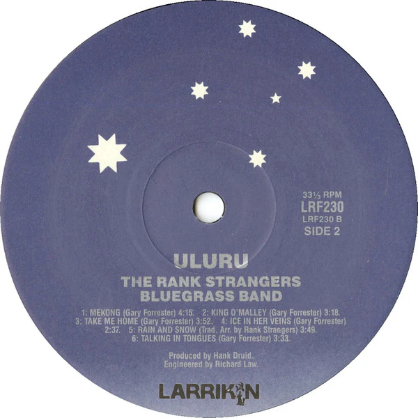 The Rank Strangers – Uluru (VG+/VG+) – LP, AU 1988 - Image 4