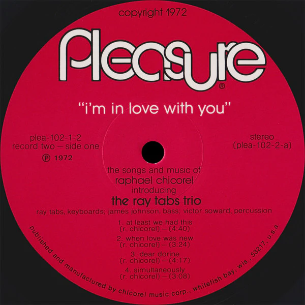The Ray Tabs Trio, Sandra Mandella, Raphael Chicorel – I'm In Love With You (E/VG+) – 2xLP, US 1972 - Image 7