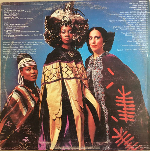 The Ritchie Family – Arabian Nights (VG+/VG+) – LP, AU 1976 - Image 2
