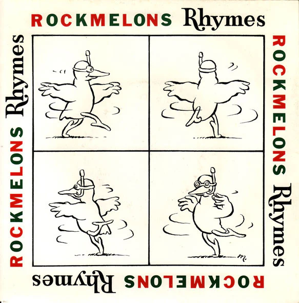 The Rockmelons – Rhymes (E/E) – 7", Australasia 1987