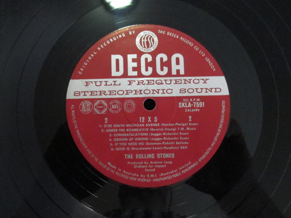 The Rolling Stones – 12 X 5 (VG/G+) – LP, AU 1964 - Image 4
