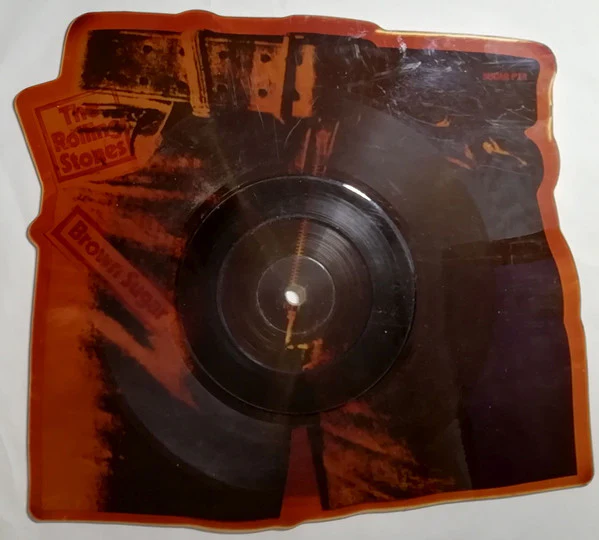 The Rolling Stones – Brown Sugar (VG+/No Cover) – 7", UK 1984 - Image 4