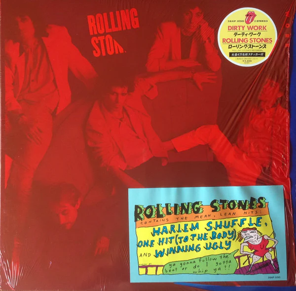 The Rolling Stones – Dirty Work (VG+/E) – LP, JP 1986, No OBI