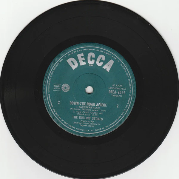 The Rolling Stones – Down The Road A-Piece (VG/VG) – 7", AU 1965 - Image 4