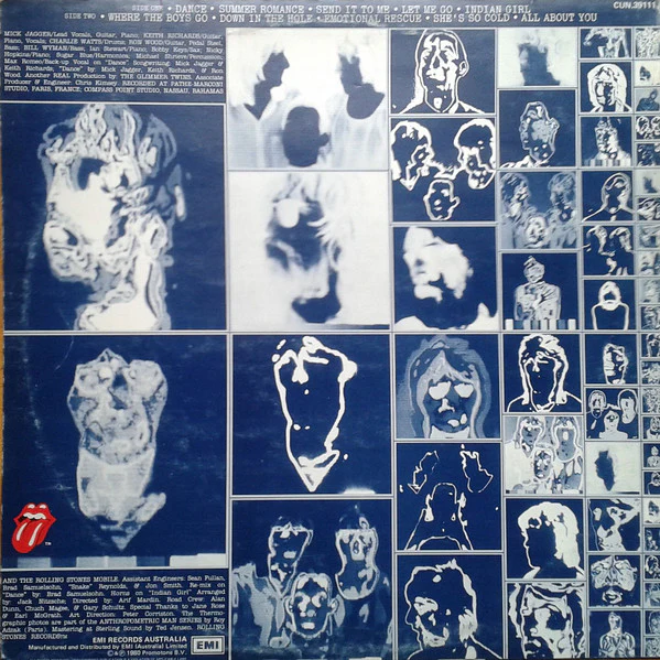 The Rolling Stones – Emotional Rescue (VG/VG+) – LP, AU 1980 - Image 2