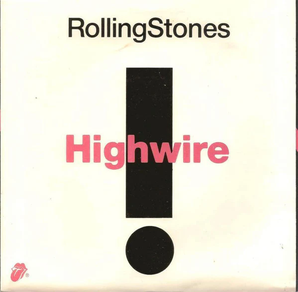 The Rolling Stones – Highwire (VG+/VG+) – 7", AU 1991