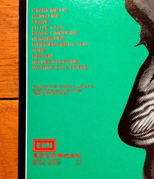 The Rolling Stones – Tattoo You (E/E) – LP, JP 1981, No OBI - Image 3