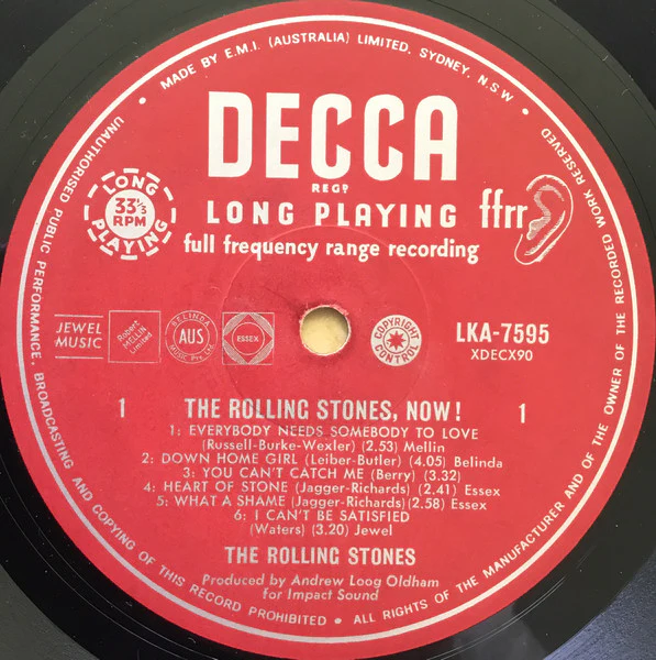 The Rolling Stones – The Rolling Stones, Now! (VG/VG) – LP, AU 1965 - Image 3