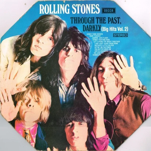 The Rolling Stones – Through The Past, Darkly (Big Hits Vol. 2) (VG+/VG+) – LP, AU 1969