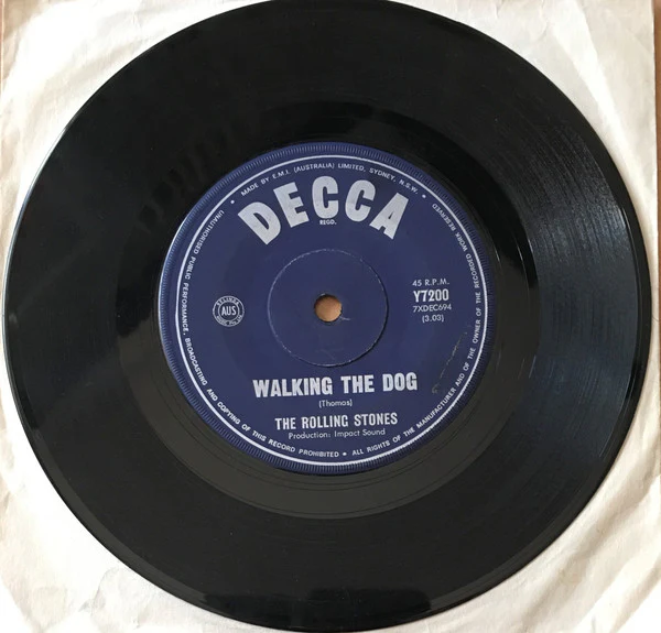 The Rolling Stones – Under The Boardwalk (VG/Generic) – 7", AU 1965 - Image 4