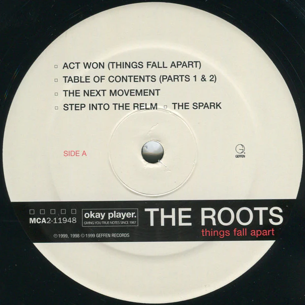 The Roots – Things Fall Apart (NM/VG+) – 2xLP, US 2013 - Image 3