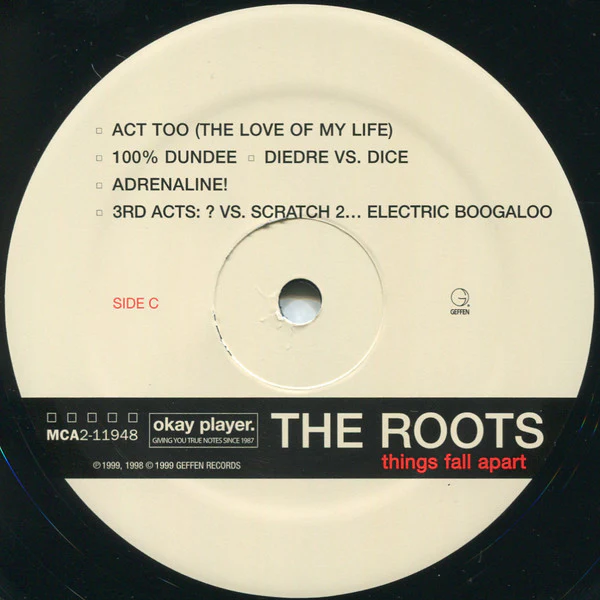 The Roots – Things Fall Apart (NM/VG+) – 2xLP, US 2013 - Image 5