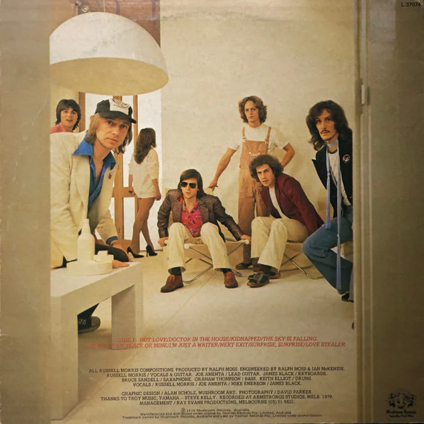 The Russell Morris Band – Foot In The Door (VG+/VG+) – LP, AU 1979 - Image 2