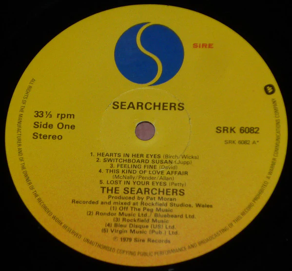 The Searchers – Searchers (E/E) – LP, AU 1979 - Image 4