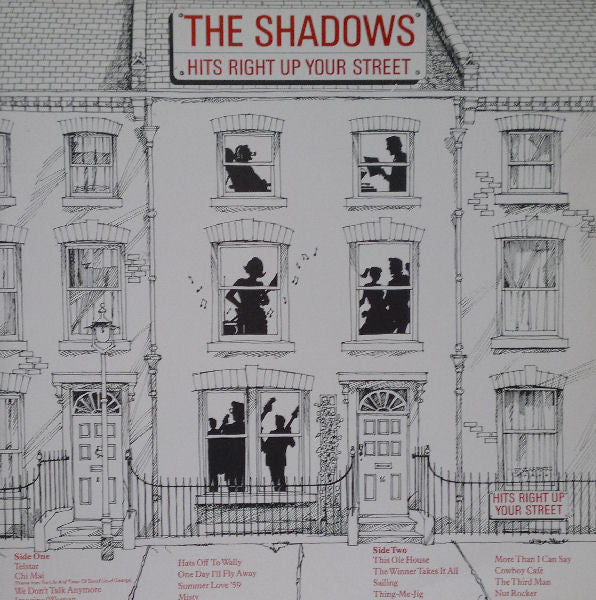 The Shadows – Hits Right Up Your Street (VG+/VG+) – LP, AU 1981