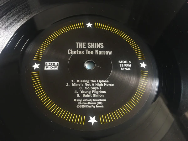The Shins – Chutes Too Narrow (VG/VG+) – LP, US - Image 4
