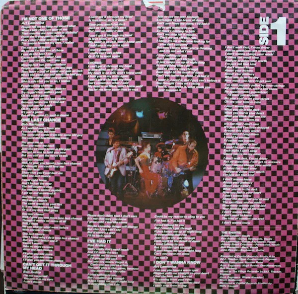 The Shirts – Inner Sleeve (VG/E) – LP, US 1980 - Image 2