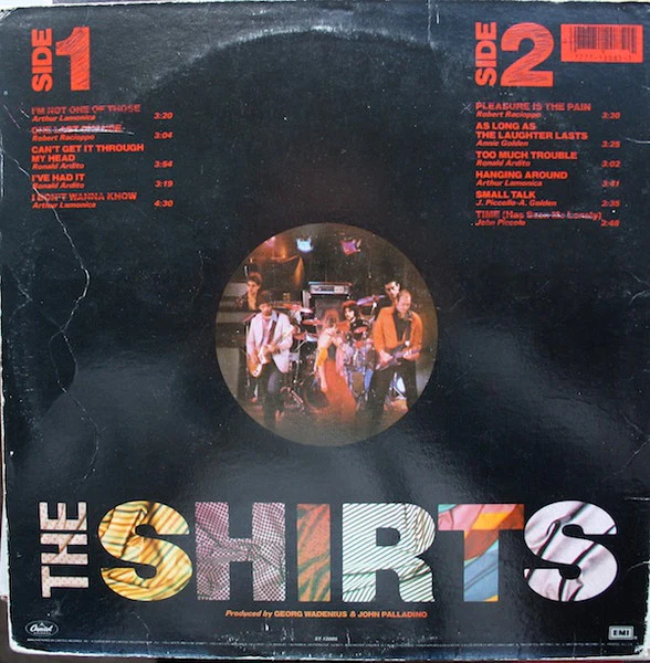 The Shirts – Inner Sleeve (VG/E) – LP, US 1980 - Image 6