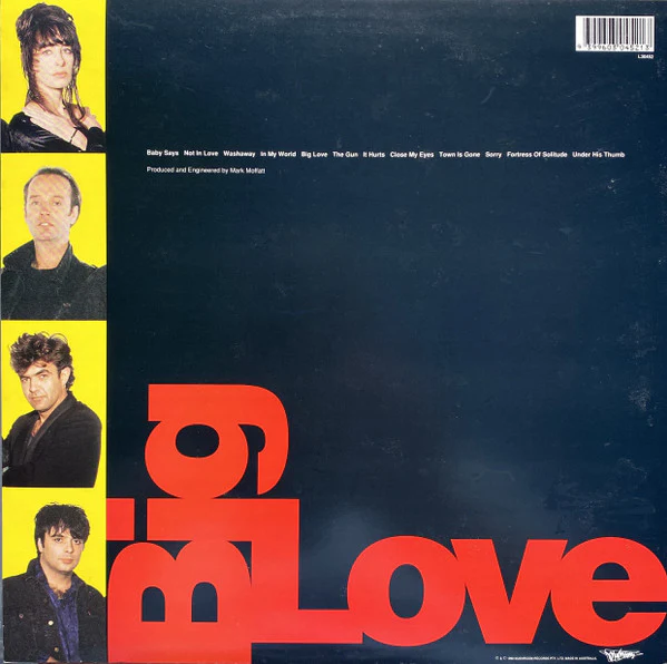 The Shivers – Big Love (VG+/VG+) – LP, AU 1990 - Image 2