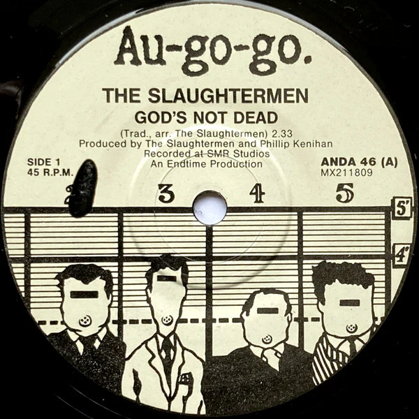 The Slaughtermen – God's Not Dead (NM/E) – 7", AU 1985 - Image 3