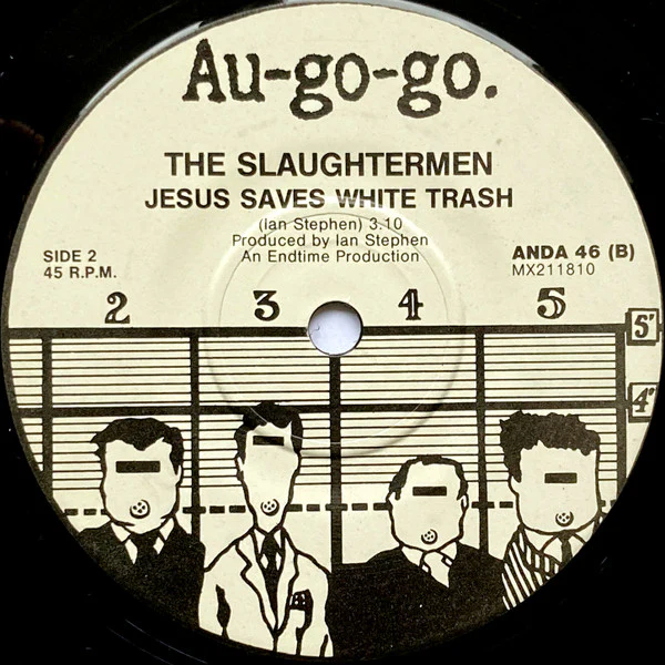 The Slaughtermen – God's Not Dead (NM/E) – 7", AU 1985 - Image 4
