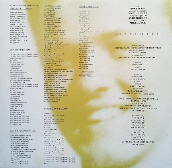 The Smiths – Strangeways, Here We Come (VG/VG+) – LP, AU 1987 - Image 4