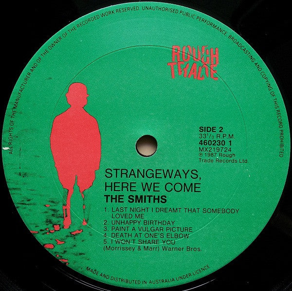 The Smiths – Strangeways, Here We Come (VG/VG+) – LP, AU 1987 - Image 6