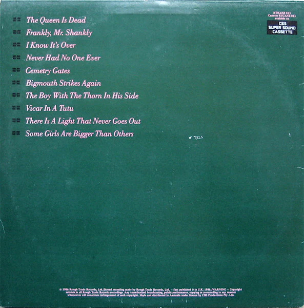 The Smiths – The Queen Is Dead (VG/VG) – LP, AU 1986 - Image 2