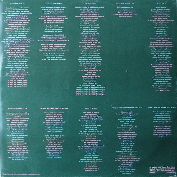 The Smiths – The Queen Is Dead (VG/VG) – LP, AU 1986 - Image 4