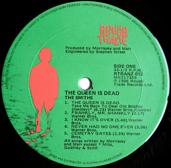 The Smiths – The Queen Is Dead (VG/VG) – LP, AU 1986 - Image 5