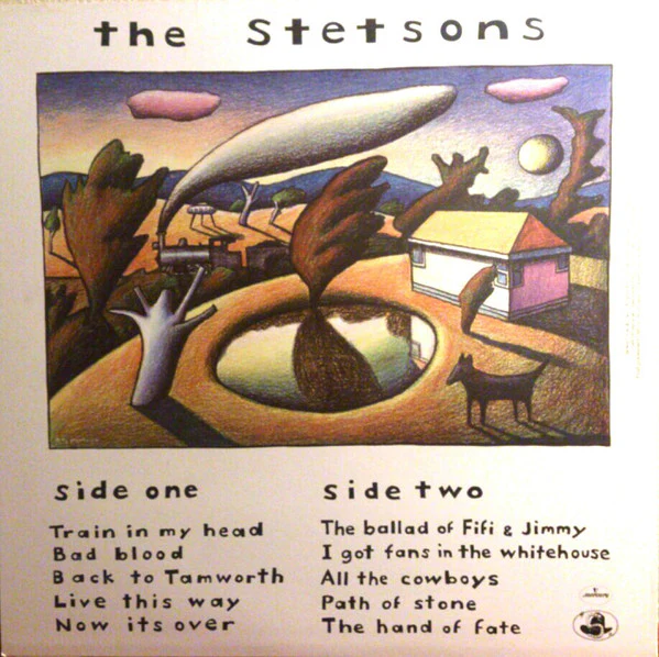 The Stetsons – The Stetsons (VG+/VG+) – LP, AU 1987 - Image 2