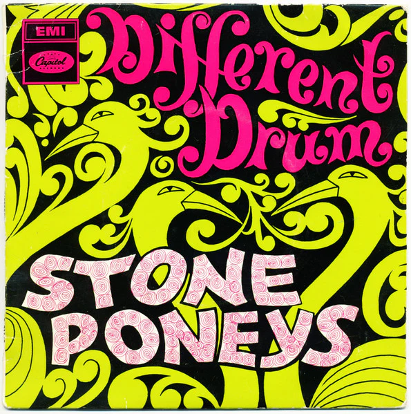 The Stone Poneys, Linda Ronstadt – Different Drum (VG+/VG+) – 7", AU